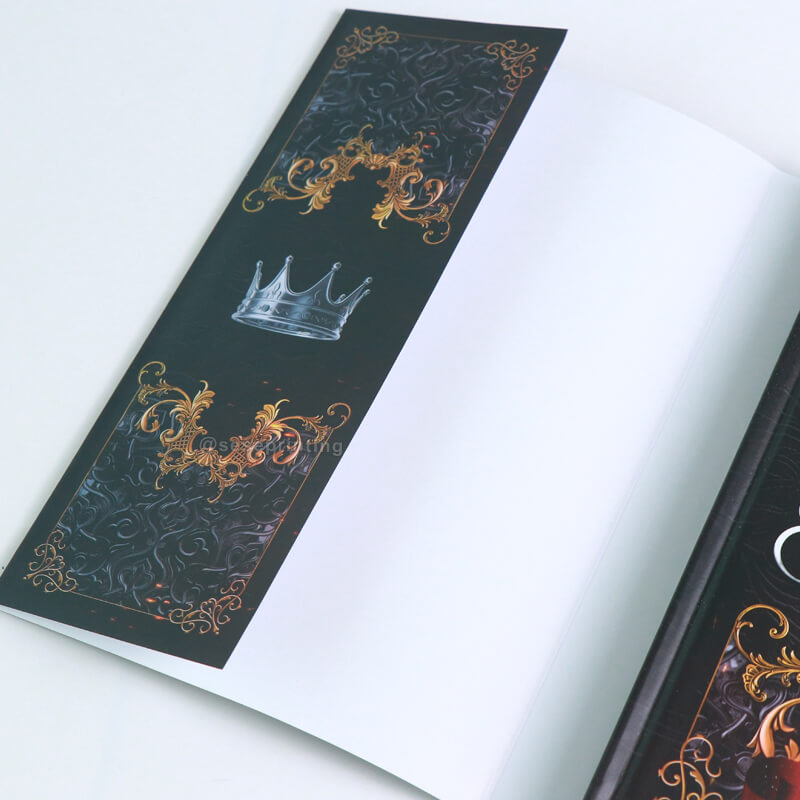 Customized Book Printing Service Case Bound Hardcover Fiction Novel 8