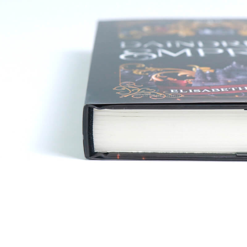 Customized Book Printing Service Case Bound Hardcover Fiction Novel 11