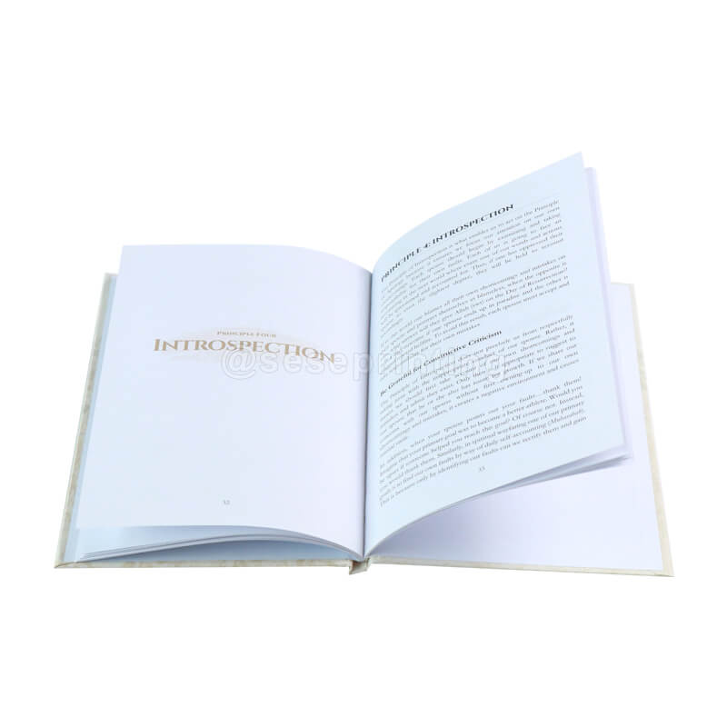 Custom Printed 6x9 Gold Stamping Hardcover Sacred Journal Notebook 7