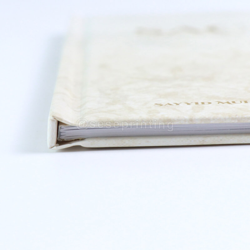 Custom Printed 6x9 Gold Stamping Hardcover Sacred Journal Notebook 9