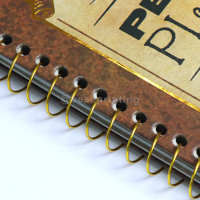 Spiral Hardcover Journal Custom Daily Weekly Monthly Planner 9