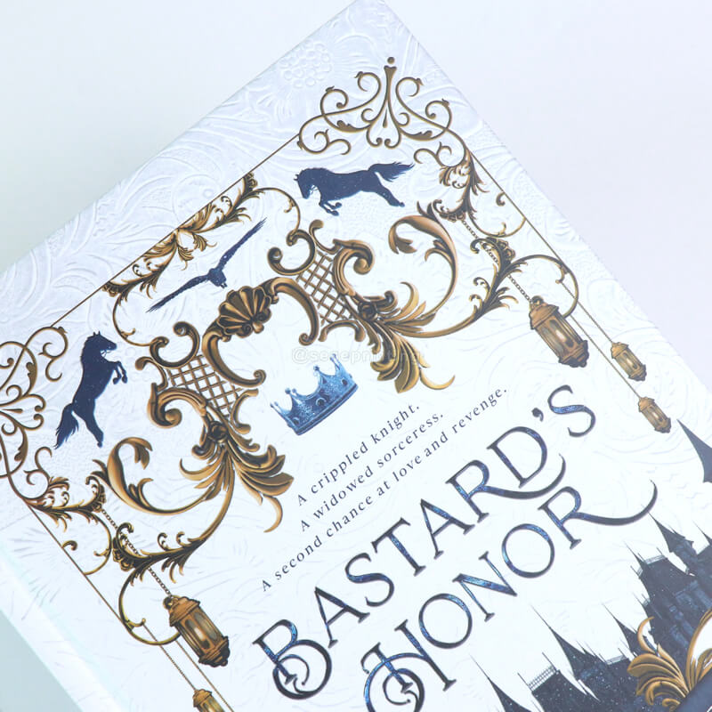 Self-Publishing Book Printing Black and White Hardback Novel with Dust Covers 9