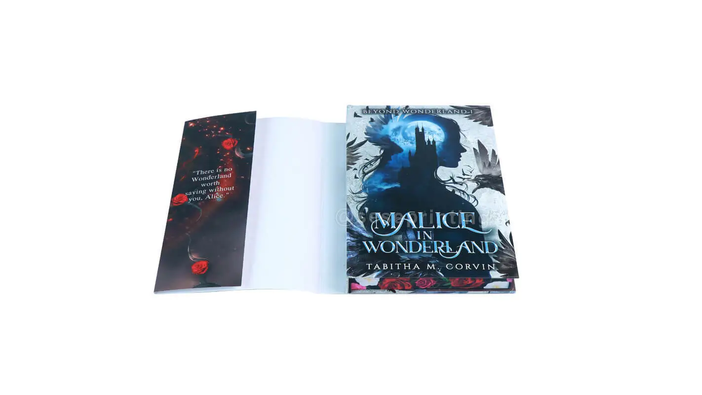 Printed Novels with Sprayed Edges, Gloss Laminated Hardcover, and Dust Jackets 1