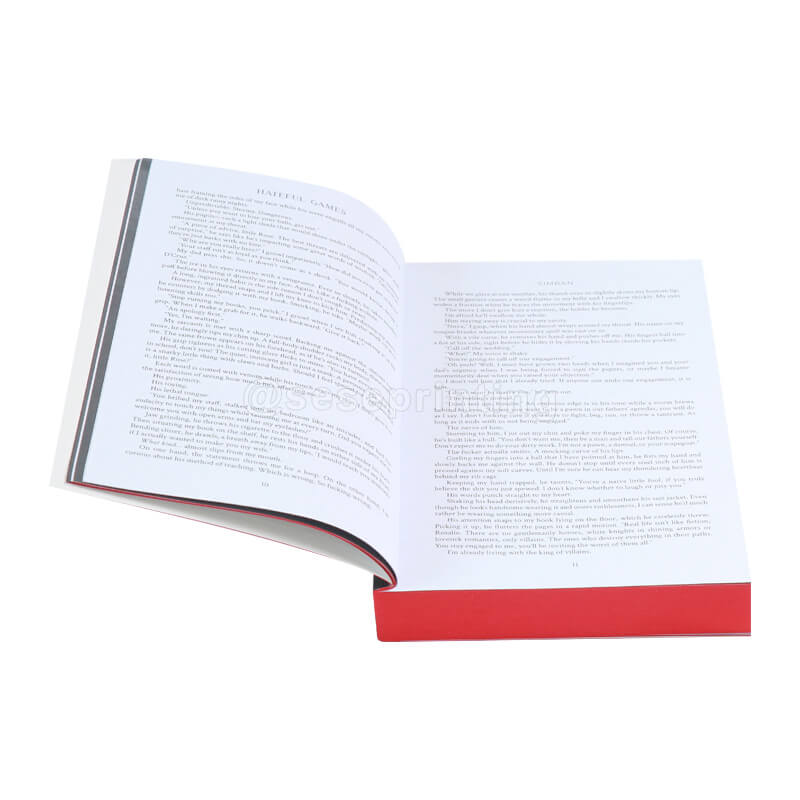 Custom Paperback Books with Sprayed Edges, Embossing and Foiling on the Title 7