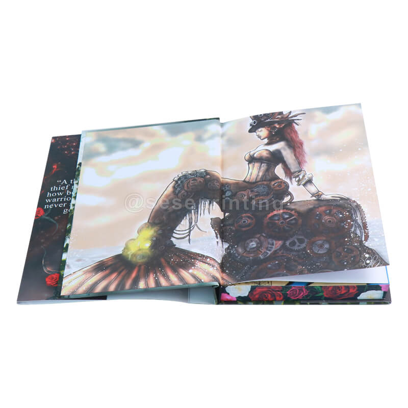 Books with a Reversible Dust Jacket, Sprayed Edges, Endpapers, and Gloss Hardcover 7