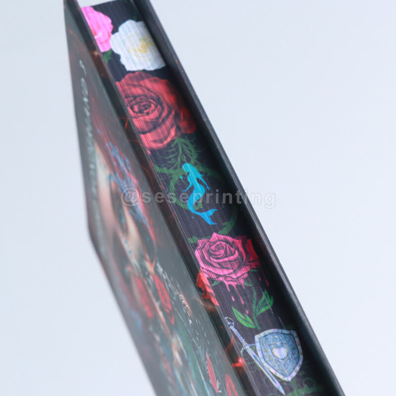 Books with a Reversible Dust Jacket, Sprayed Edges, Endpapers, and Gloss Hardcover 11