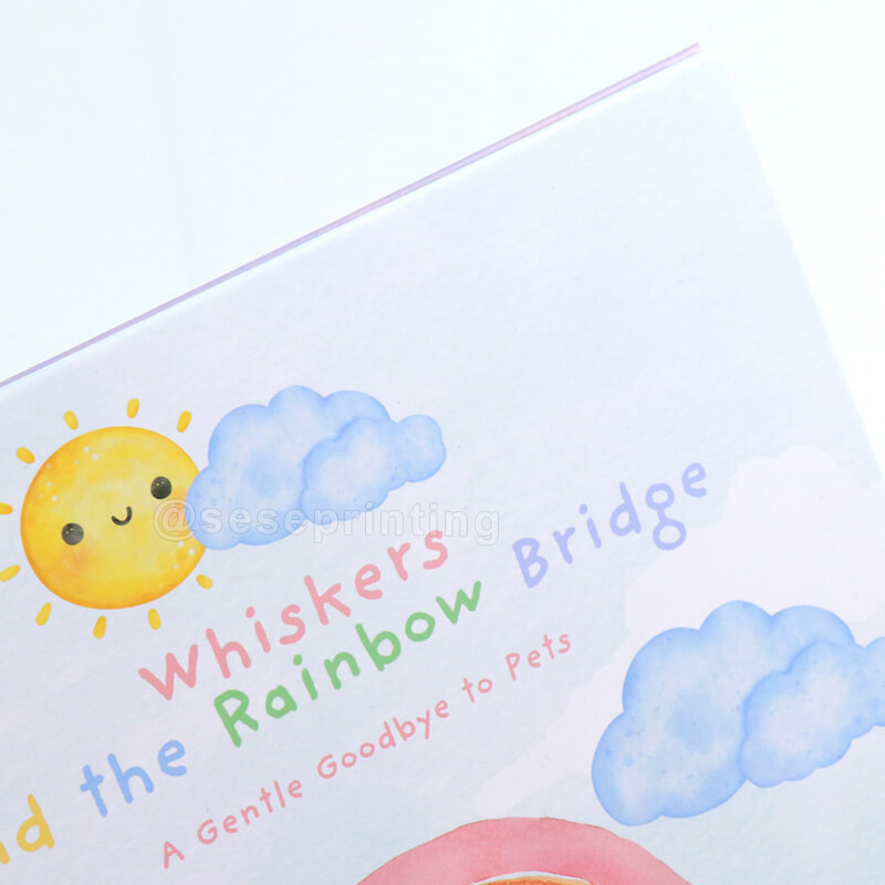 Book Manufacturer Hardcover Children's Picture Book Printing Services 8