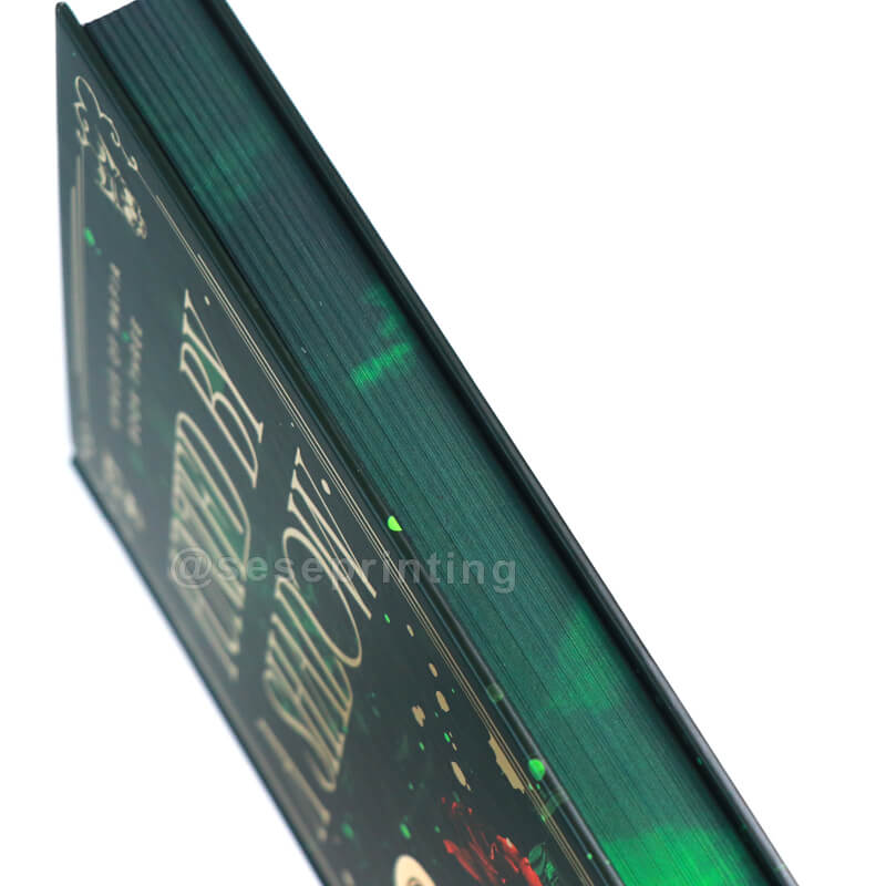 Special Edition Hardcover Books with Foil Stamping, Printed Edges, Custom Endpapers 9