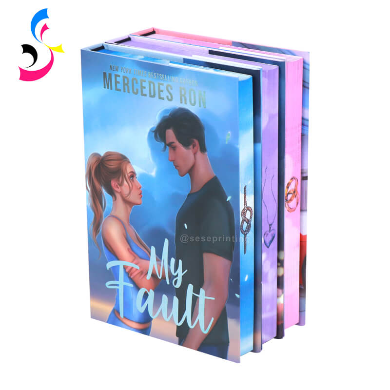 How to Get Sprayed Edges on Books 4