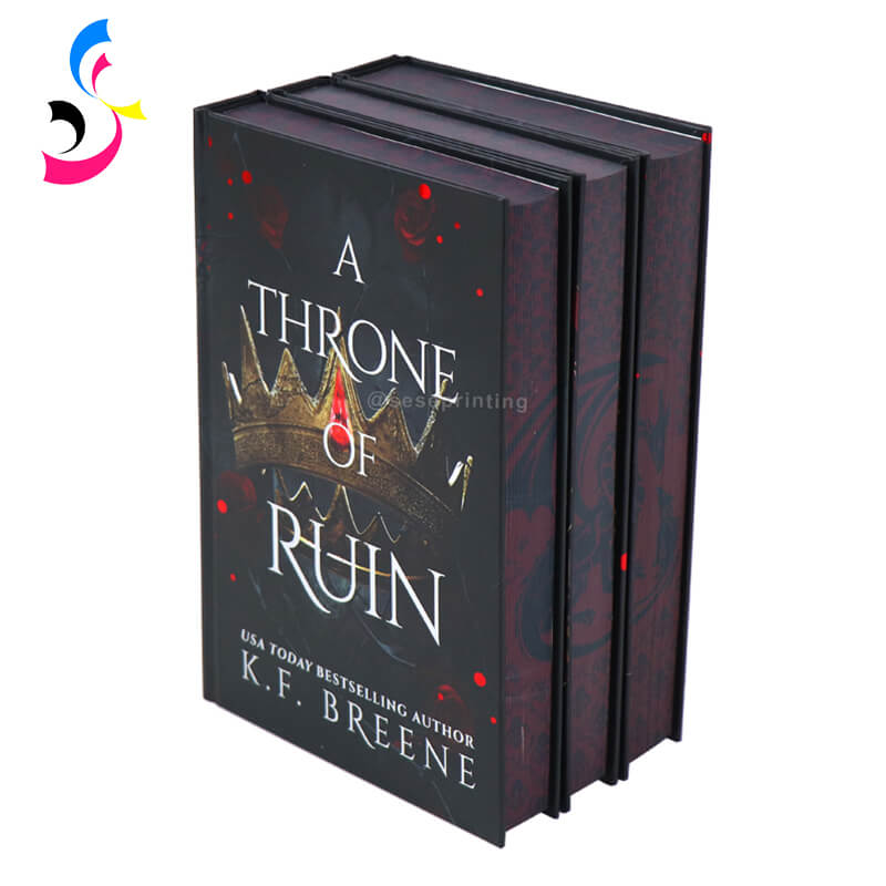 How to Get Sprayed Edges on Books 6