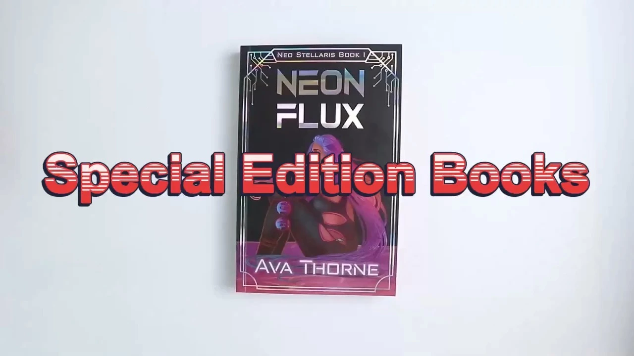 Special Edition Paperbacks with Glow-in-the-Dark Ink, and Sprayed Edges 1