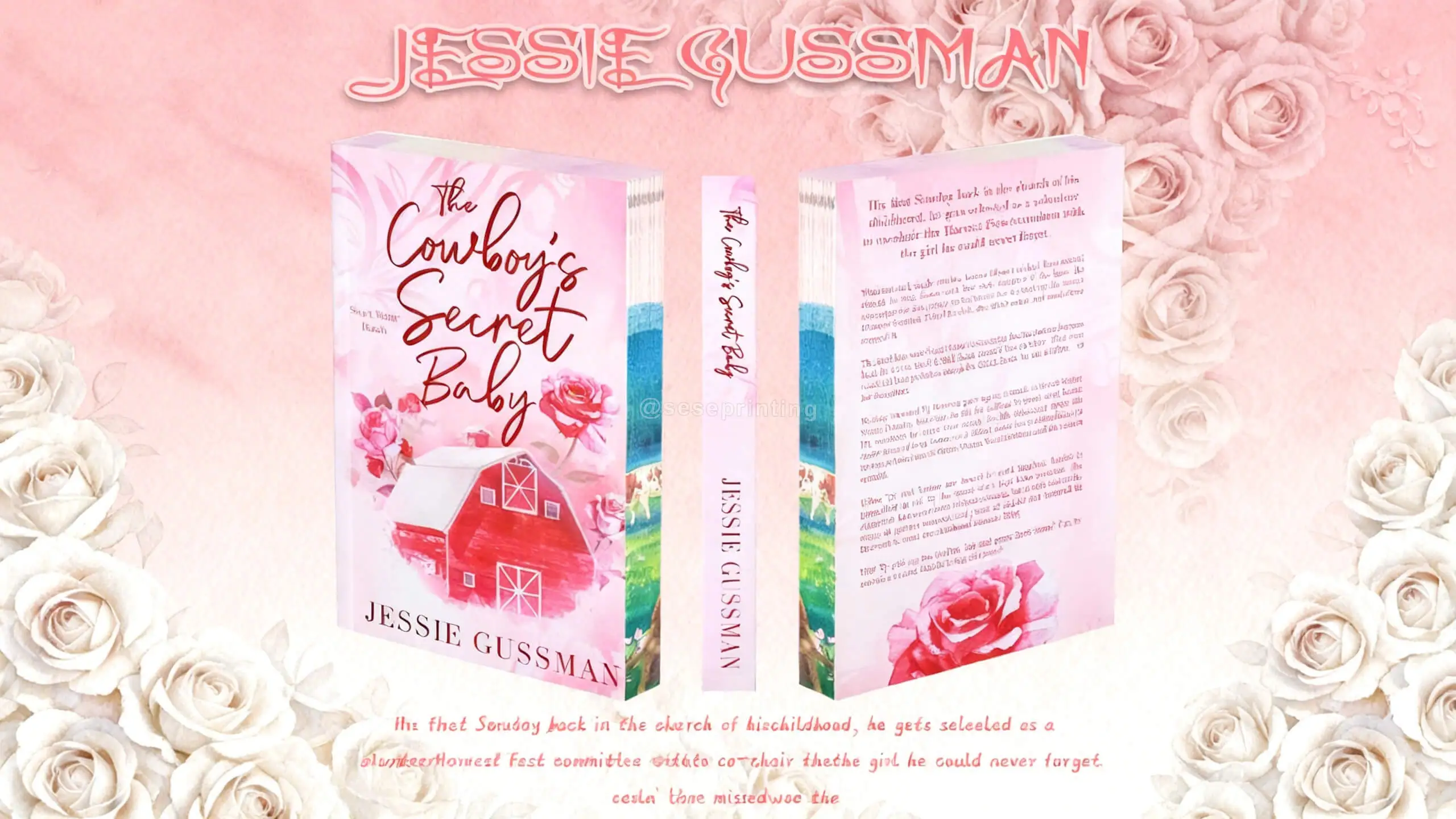 Black & White Softcovers Books with Foiling on the cover and Sprayed Edges 1