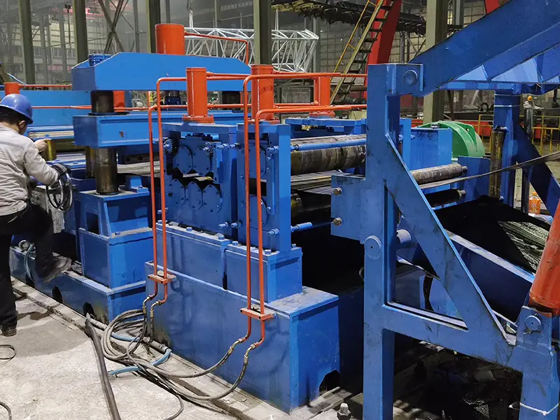 2-3-wave W-beam LW750 guardrail Cold Roll-forming Mill 1