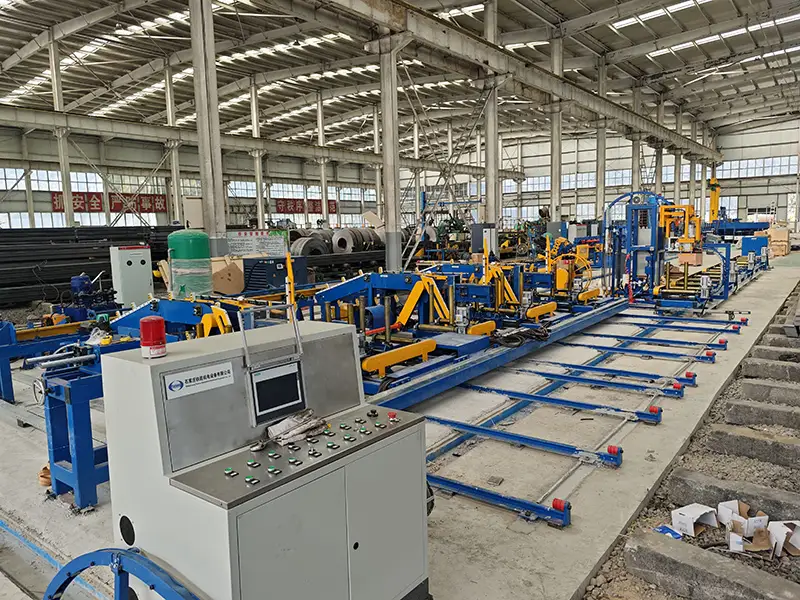 TNDB76 Automatic packing machine for round square & rectangle pipe 1