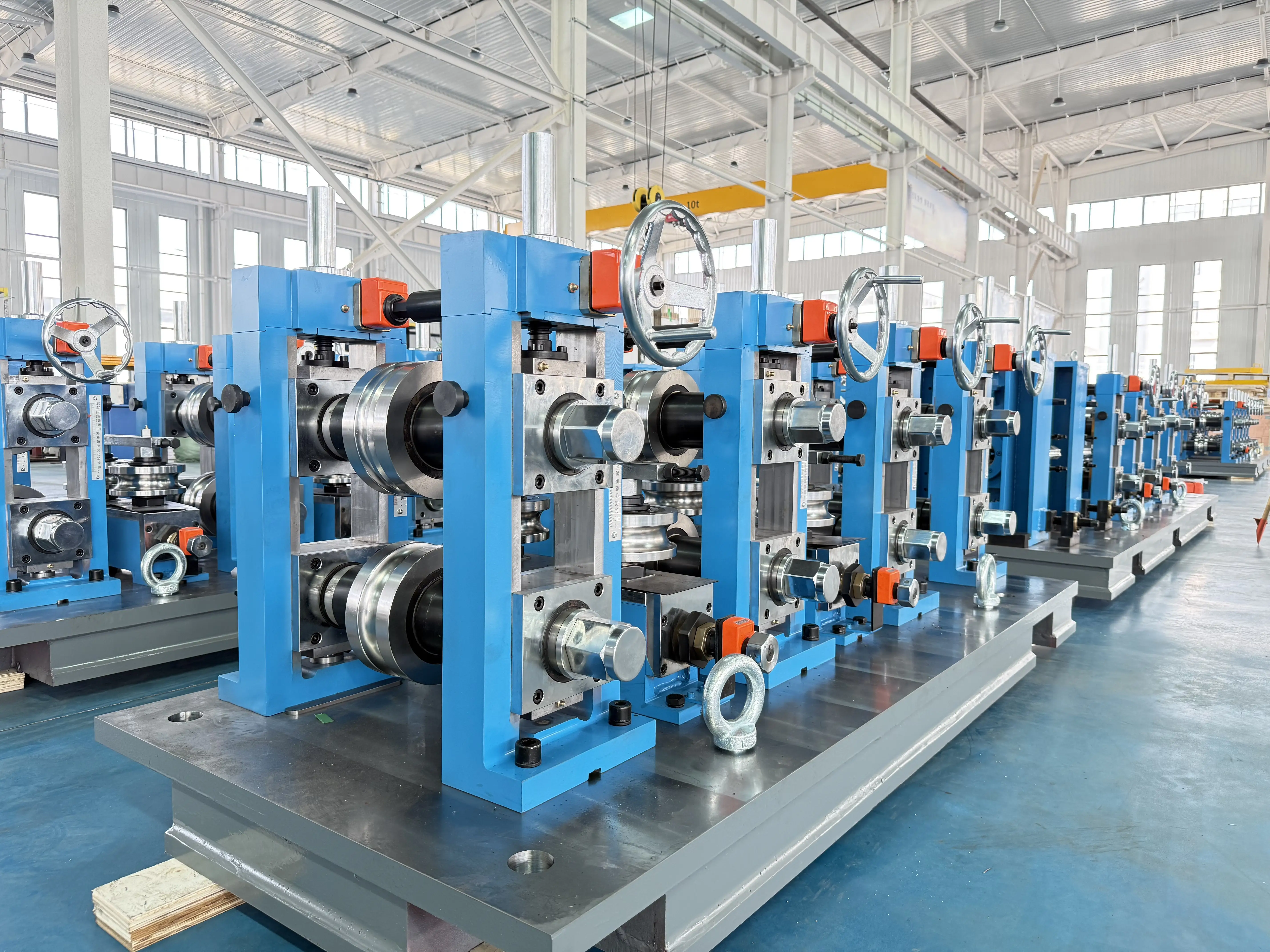 육각형 튜브 HF 용접 파이프 생산 라인 1