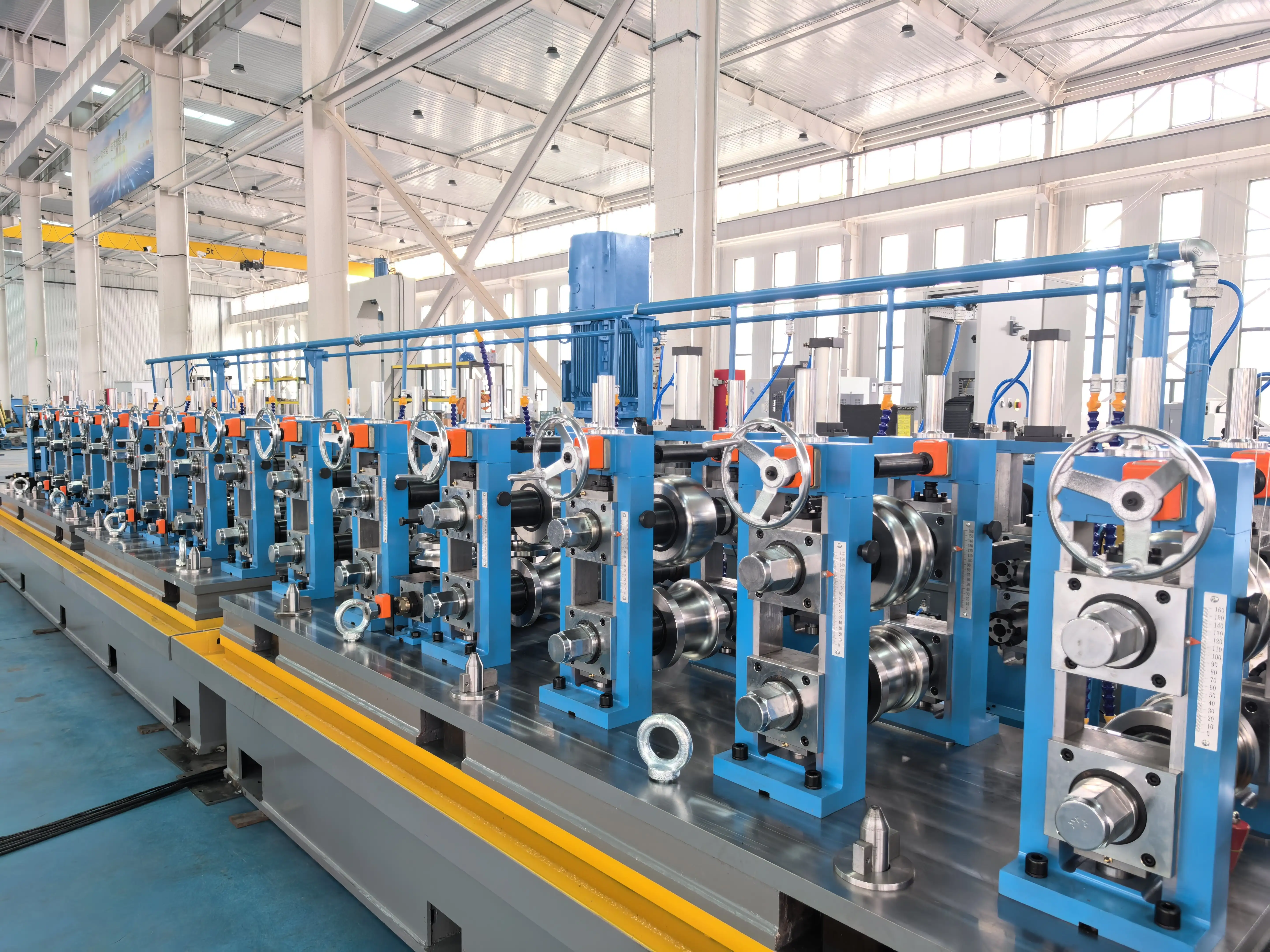 LW250 Automatic Pallet Rack Cold Roll Forming Line 1