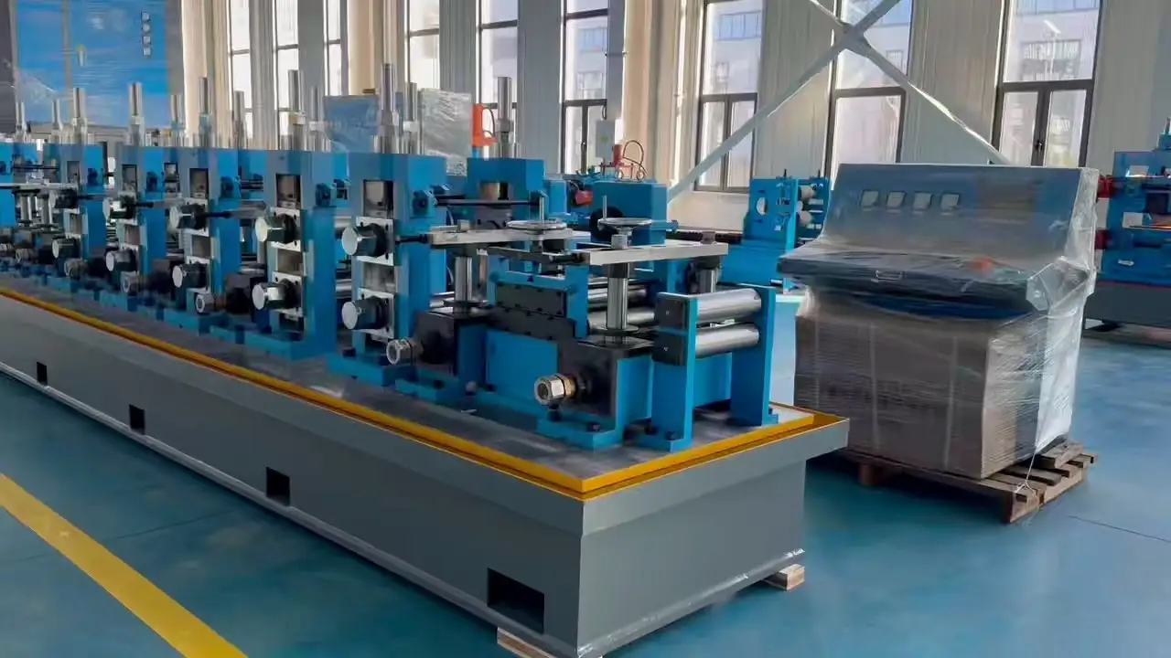 HG89 Steel pipe HF Welding Production Line in store 1