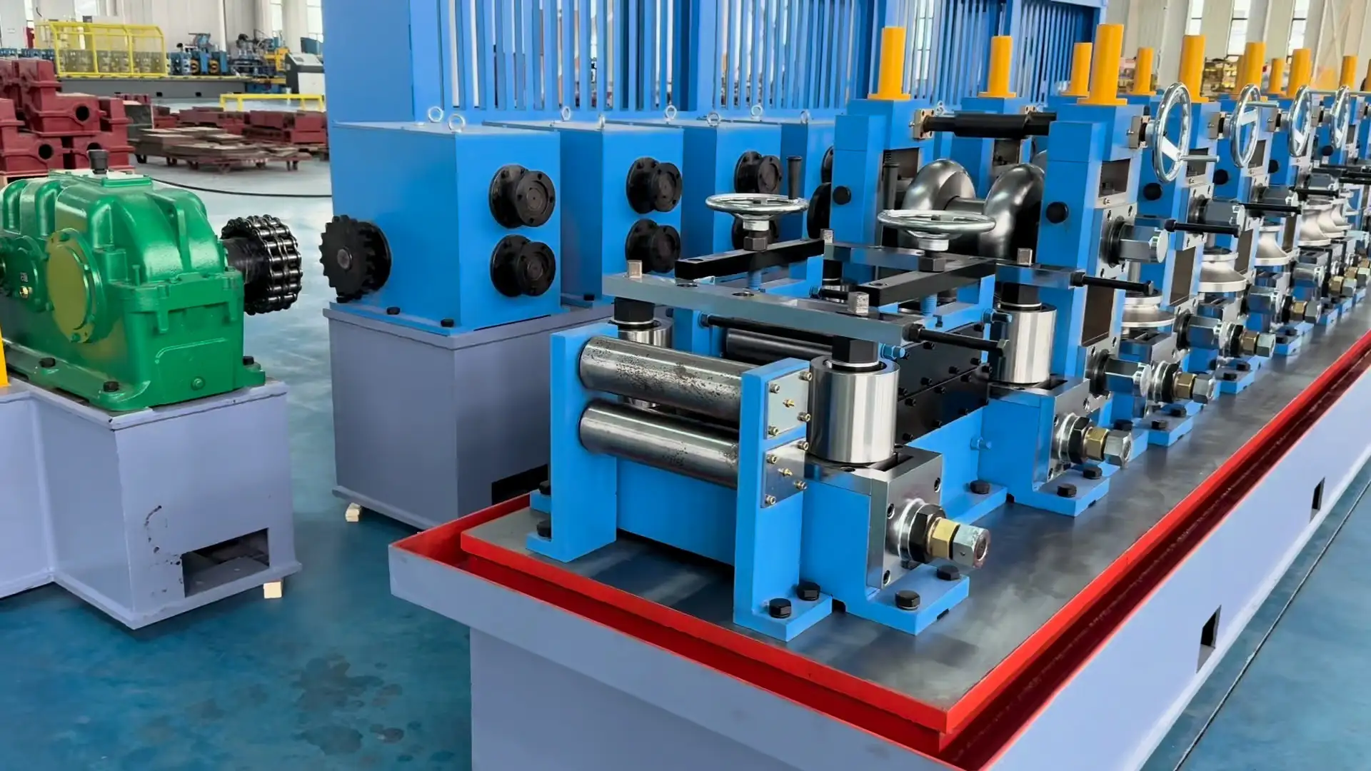 Ligne de production de tubes soudés haute fréquence HG114 1
