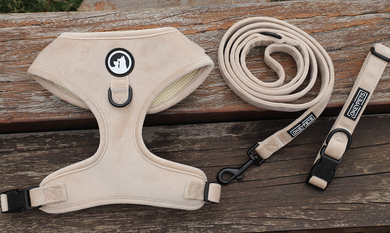 Velvet Dog Harness