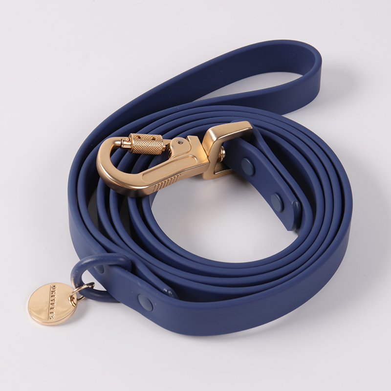 OKEYPETS Wholesale 7 Colors PVC Dog Collar Dog Leash  Custom Waterproof PVC Dog Lead Collar With Name Tag 21