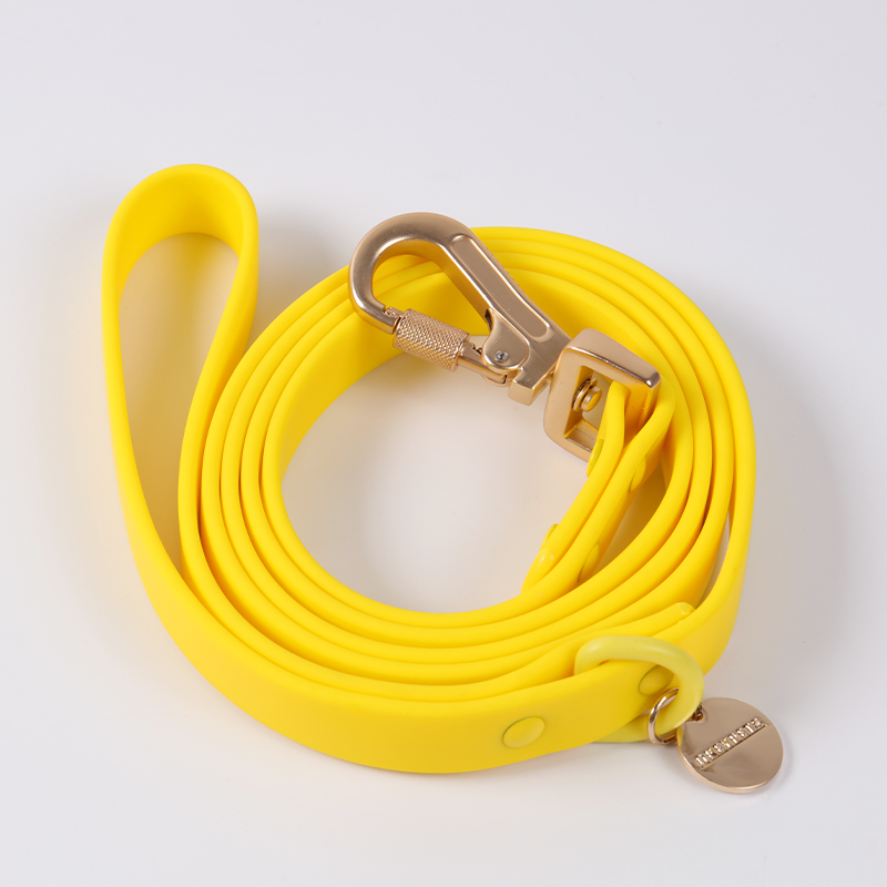 OKEYPETS Wholesale 7 Colors PVC Dog Collar Dog Leash  Custom Waterproof PVC Dog Lead Collar With Name Tag 22