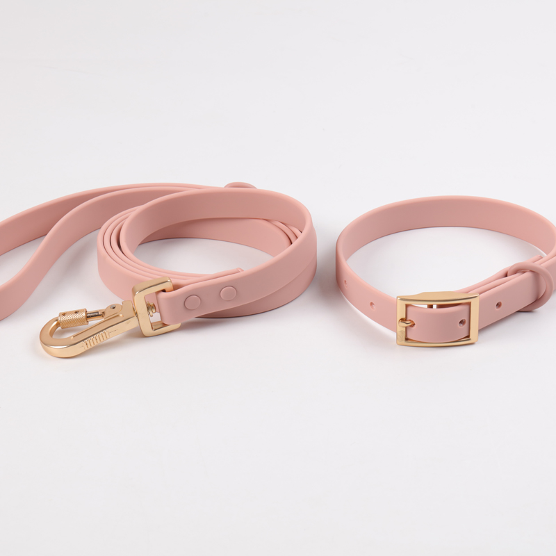 OKEYPETS Vente en gros Ensemble laisse et collier pour chien en PVC imperméable et durable de haute qualité, idéal pour les activités de plein air. 18