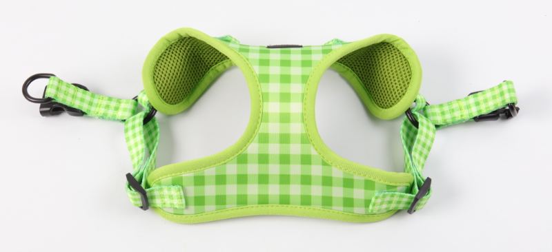 Ensembles harnais et laisse personnalisés pour chien, imprimés, nouveau style Noël, rouge, mignon, collier, gilet, harnais 9