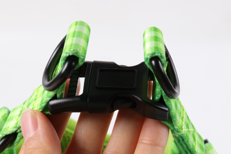 Ensembles harnais et laisse personnalisés pour chien, imprimés, nouveau style Noël, rouge, mignon, collier, gilet, harnais 10