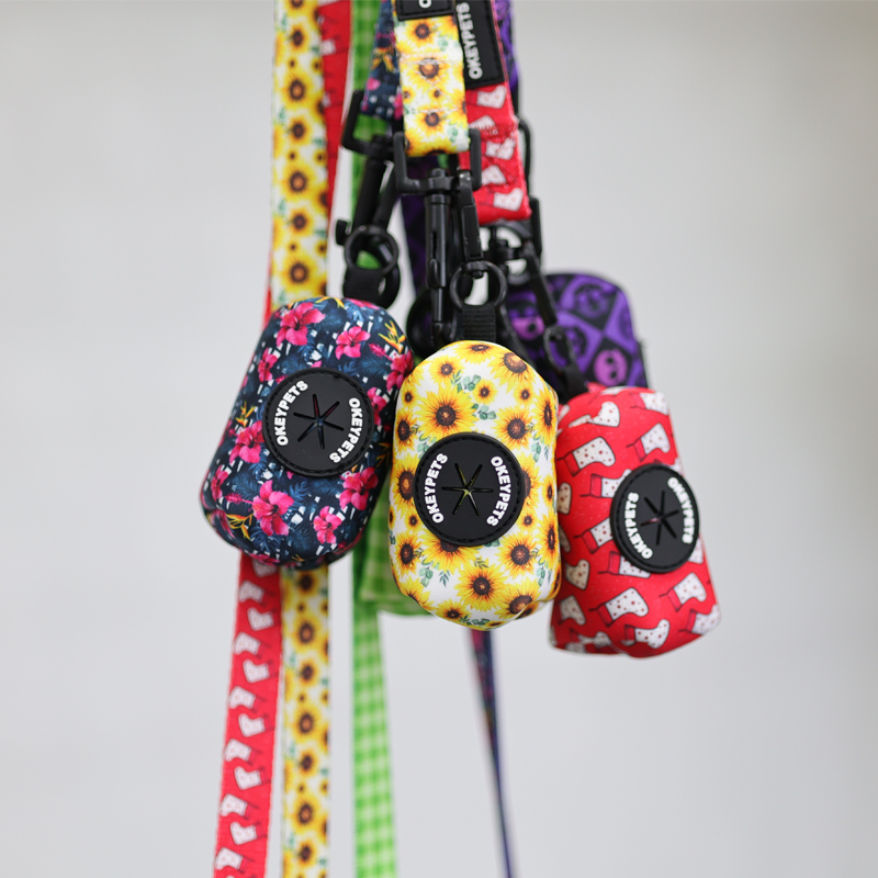 Ensemble harnais et laisse de luxe personnalisé pour chien, impression néoprène personnalisée, harnais facile à enfiler. 13