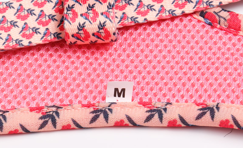 Neoprene Dog Harness Set Printed Dog Vest With Dog Collar/Leash/Poop Bag Holder 13