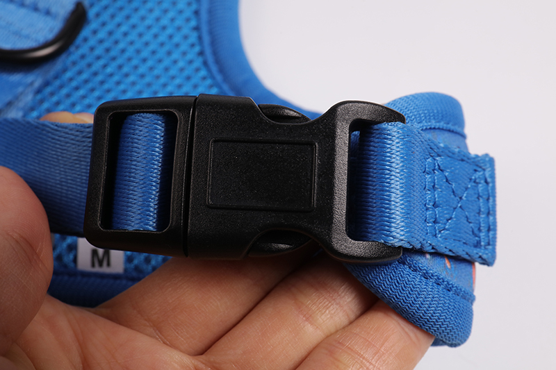 Harnais pour chien personnalisé avec logo, idéal pour les promenades. Harnais en polyester personnalisé pour animaux de compagnie. 13