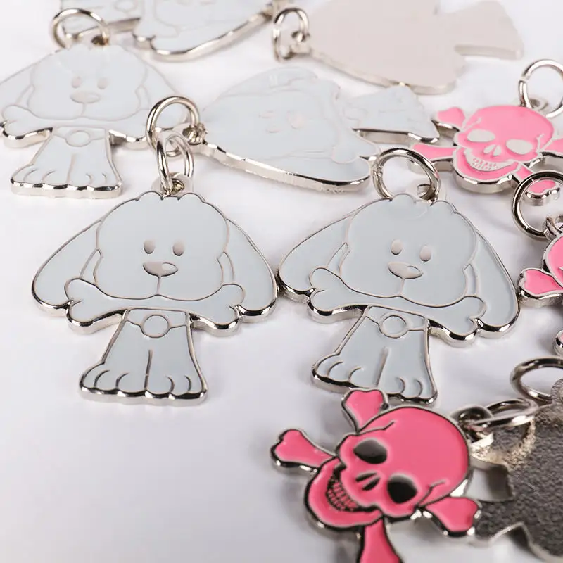 Sparkling Glitter Pet ID Tags - Personalized & Stylish 4