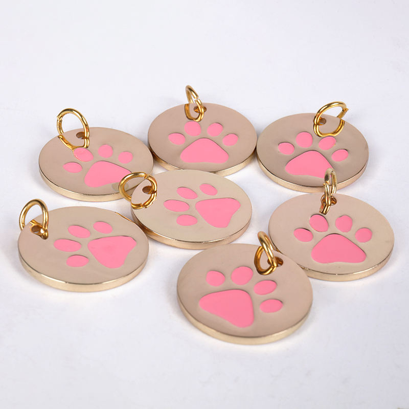 Collier personnalisé gravé de la marque OKEYPETS, collier tendance avec étiquette nominative imprimée pour chien 13