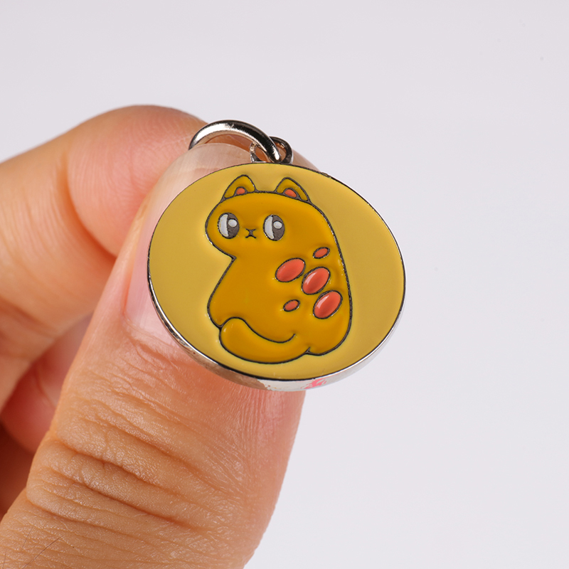 Collier personnalisé gravé de la marque OKEYPETS, collier tendance avec étiquette nominative imprimée pour chien 25