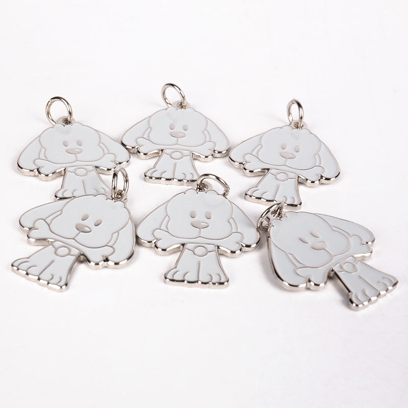 Collier personnalisé gravé de la marque OKEYPETS, collier tendance avec étiquette nominative imprimée pour chien 16