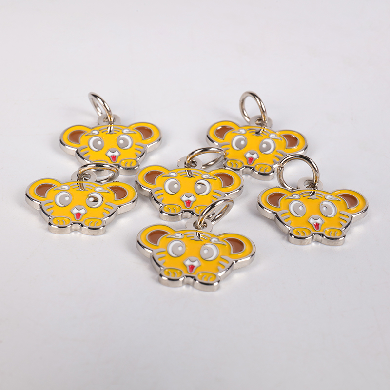 Collier personnalisé gravé de la marque OKEYPETS, collier tendance avec étiquette nominative imprimée pour chien 14