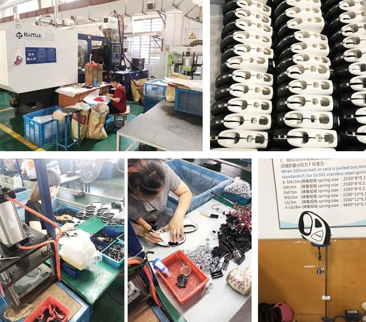 16ft Retractable Dog Leash Lead With Flashlight 15