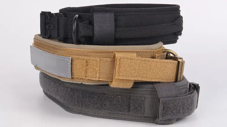 Collier tactique pour chien en gros avec poignée, collier tactique personnalisé en nylon pour chien 1