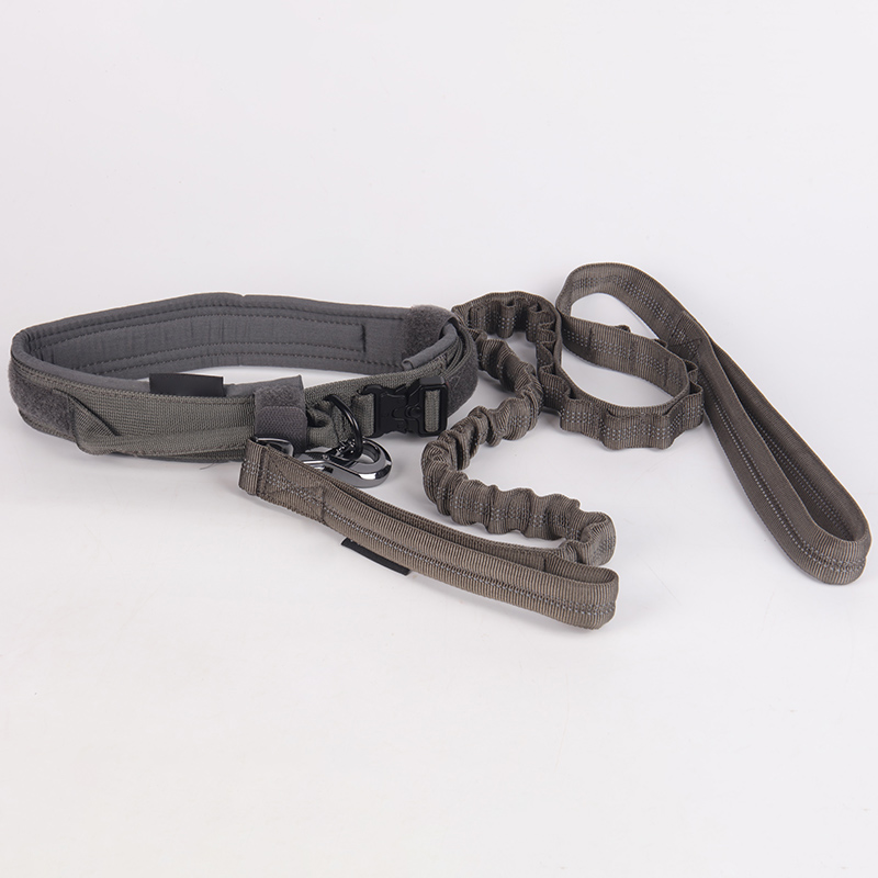 Collier tactique pour chien en gros avec poignée, collier tactique personnalisé en nylon pour chien 21