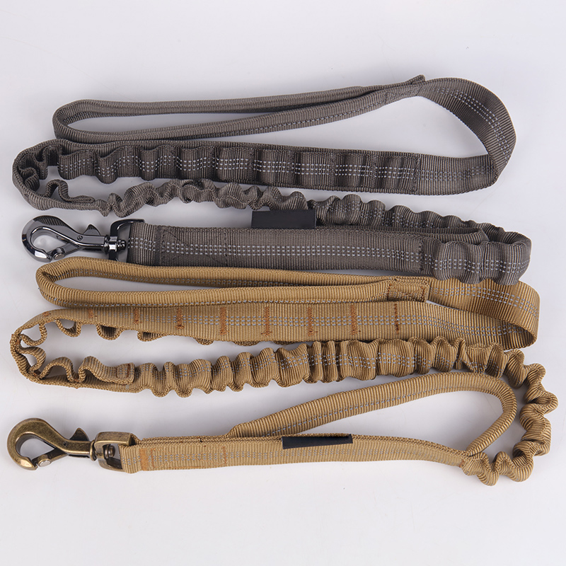 Collier tactique pour chien en gros avec poignée, collier tactique personnalisé en nylon pour chien 9