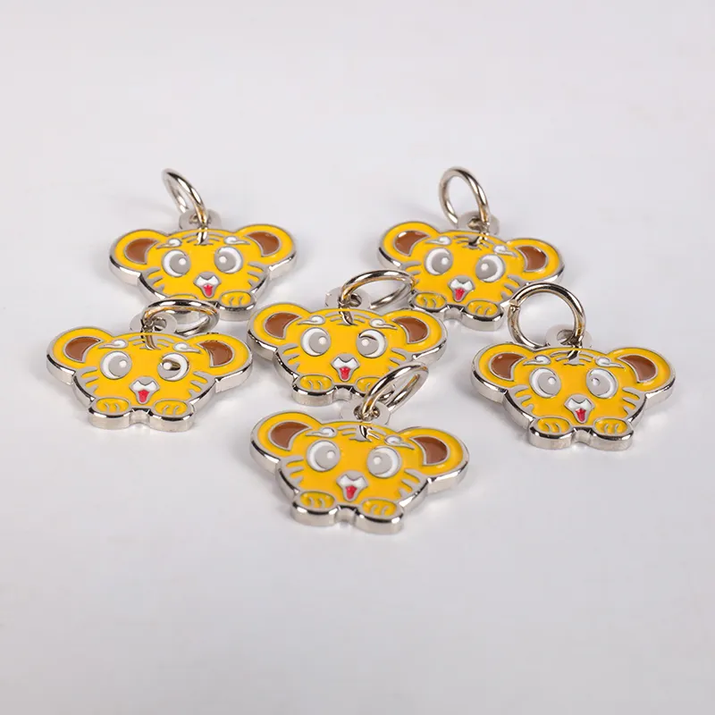 Custom Sparkling Glitter Pet Tags – Durable, Lightweight, Laser Engraved 3