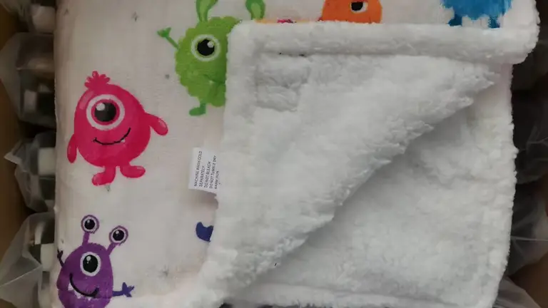 Couverture douce pour chien OKEYPETS avec logo, en polaire sherpa peluche de haute qualité, style agneau. 1