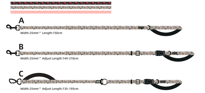 Bungee Dog Leash Lead Big Size Pet Dog Heavy Duty Pulling Dog Leash Custom Logo Hands Free Multi-function 8