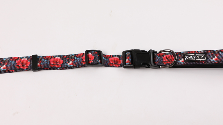 Laisse élastique personnalisée OKEYPETS pour chien, double poignée, robuste, avec logo 11