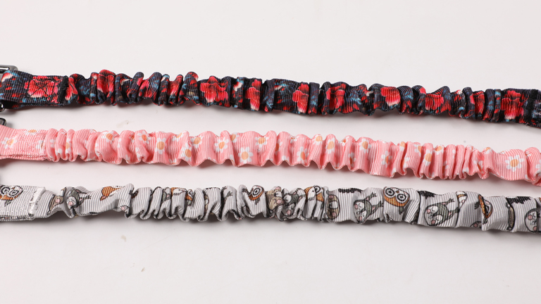 Laisse élastique personnalisée OKEYPETS pour chien, double poignée, robuste, avec logo 19