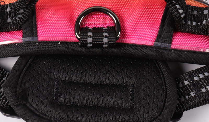 Harnais tactique personnalisé pour chien, anti-traction, rembourré, sûr, réglable, réfléchissant, robuste, avec LED. 11