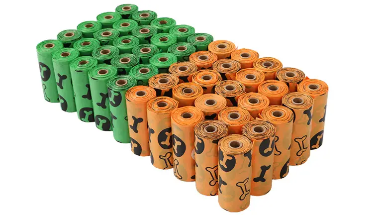 Sacs à déjections canines en plastique pour le voyage, en vrac, avec porte-sacs, personnalisés en forme d'os, biodégradables, en gros 1