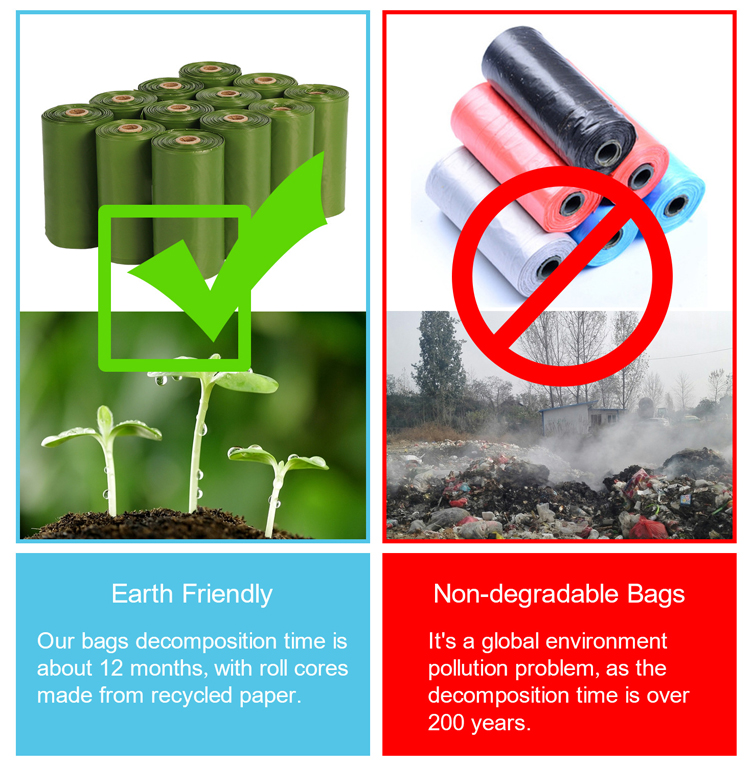 Fabricant de sacs à déjections canines personnalisés - Sacs biodégradables pour la collecte des excréments d'animaux 13