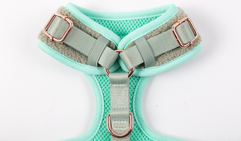 Harnais pour chien en sherpa chaud - Promotion - Ensemble de harnais pour chien en sherpa doux et confortable 8