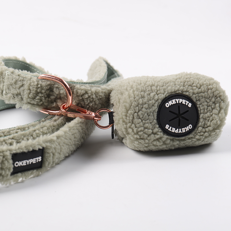 Harnais pour chien en sherpa chaud - Promotion - Ensemble de harnais pour chien en sherpa doux et confortable 13